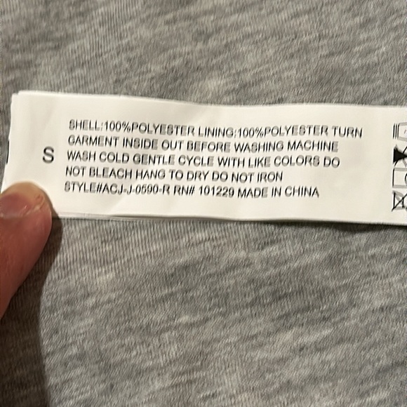 Athletic Collection by 26 International Icelandic Blue windbreaker jacket - Picture 7 of 7